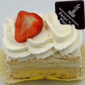 Slagroom cake gebak