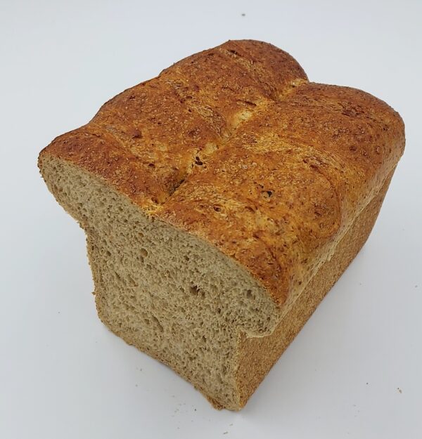 Bruin Tarwe knipbrood (half)