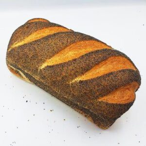 Vloerwit tarwebrood maanzaad