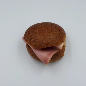 Broodje Ham klein (Zachte 100 % Volkorenbol)